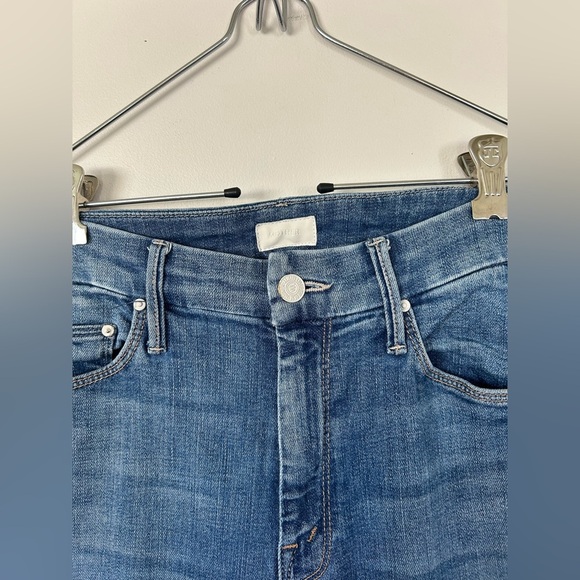MOTHER Jeans High Waisted Looker Ankle Size 25 - Picture 4 of 9